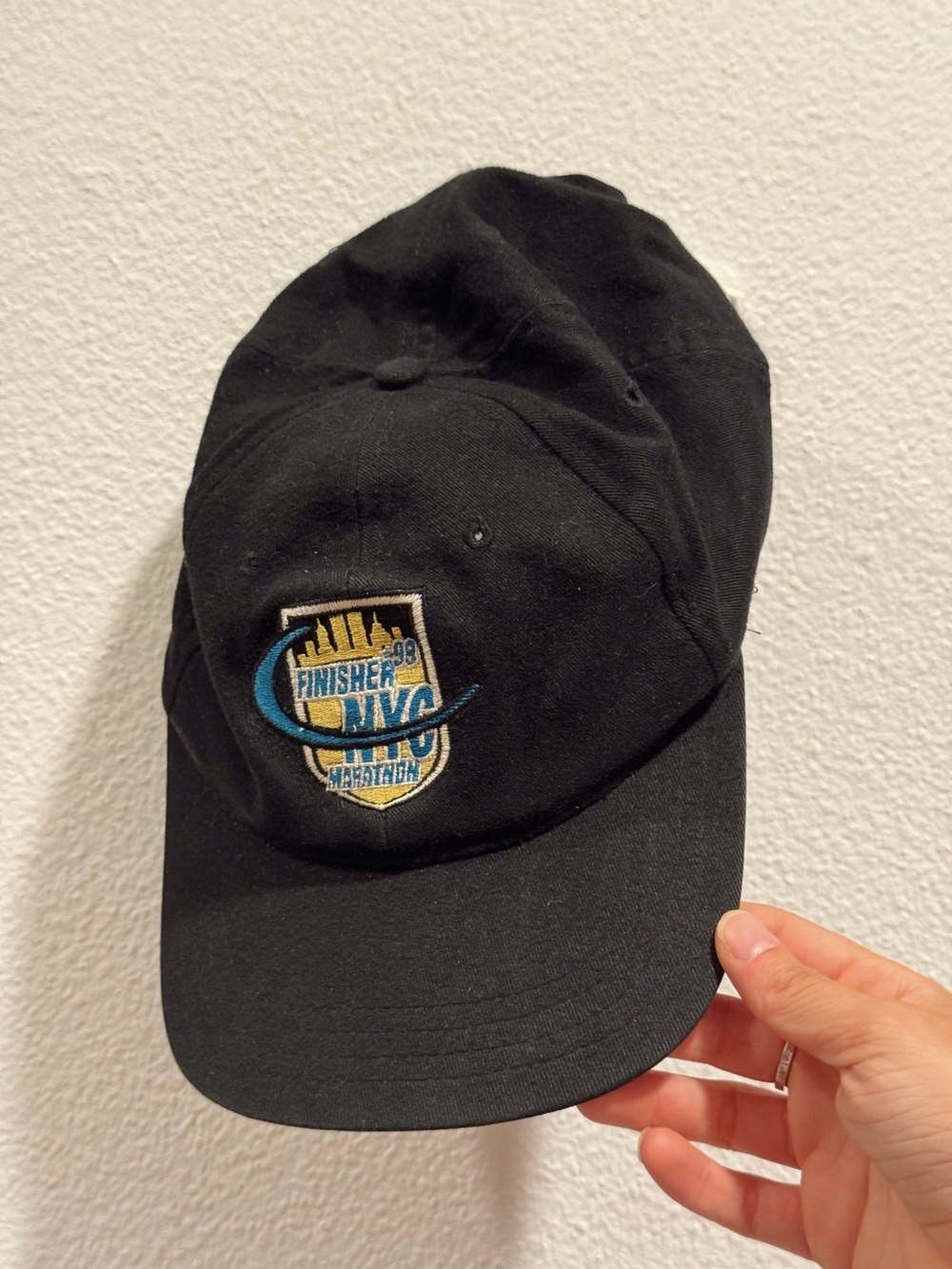 Vintage NYC Marathon 1998 Finisher Cap